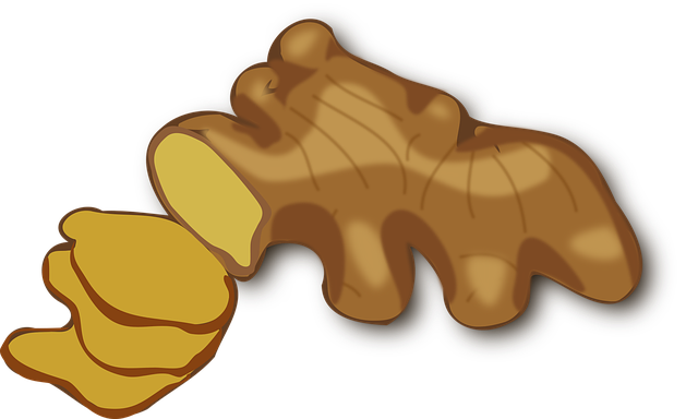 Picture of ginger root