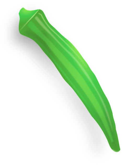 Picture of okra
